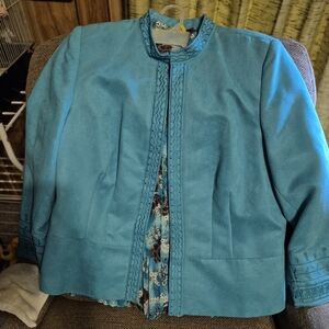 Dressbarn Teal Women's Blazer